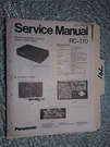 Panasonic RC-110 Service Manual Original Repair Book Radio Am/fm Digital Clock. Fixed Price $19.99.