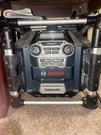 Bosch PB360C Powerbox Jobsite Boombox Bluetooth Am/fm Radio W/ Subwoofer. Fixed Price $75.60.