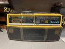 Vintage Magnavox D8300 Boombox Radio Dual Cassette Recorder Black & Yellow Works. Fixed Price $208.00.