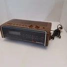 Vintage Panasonic RC-75 Mid Century Wood Grain Alarm Clock Radio Mcm Works!. Fixed Price $65.00.