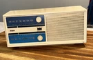Working Rca RZC225Y Radio Snow Blue Vintage Solid State Afc Am Fm Rare 60S 70S. Fixed Price $64.89.