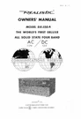 Radio Shack DX-150A Owner's Instruction Manual. Fixed Price $12.95.