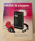 Mura Stepper Model HI-4 Am/fm Radio With HS3 Headphones Preowned Works. Fixed Price $15.00.