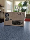 New Nos General Electric 7-4303 Fm/am Digital Flip Clock Radio 1980 Unopened. Fixed Price $275.00.