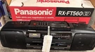 Panasonic Boom Box RX-FT560 Dual Cassette Extra Bass System Am Fm Nos. Fixed Price $140.00.