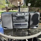 Aiwa CA-DW400U Boom Box Cd Dual Cassette Tuner Stereo Component. Fixed Price $54.99.