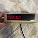 Vintage Sony ICF-C240 Dream Machine Am/fm Digital Clock Radio Beige Tested Alarm. Fixed Price $22.95.