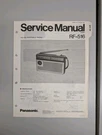 Panasonic RF-516 Fm/am Portable Radio Service Manual D-5750. Fixed Price $54.95.