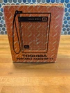 Vintage Toshiba RP-71 Transistor Radio Boxed Set Japan Nos Case Earbuds Working. Fixed Price $100.00.