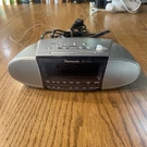 Panasonic RC7200 Am-fm Clock Radio Alarm Digital-missing Battery Cover-tested.. Fixed Price $19.99.