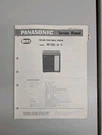 Panasonic Model RF-561 Fm/am Portable Radio Service Manual D-5842. Fixed Price $54.95.