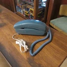 Vintage 1986 Pac Tel Slimline Desk Phone Push Button, Blue W/cord. Fixed Price $19.99.