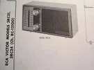 Rca 3RC21 & 3RC24 Radio Receiver Photofact. Fixed Price $6.50.