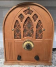 Franklin C-101 Am/fm Radio First Reproduction Cathedral Set, C. 1960S Rare. Fixed Price $149.95.