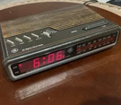 7-4612B Woodgrain Digital Alarm Clock Radio / Vintage. Fixed Price $39.99.