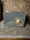 Sentinel 1U-348P Tube Radio Olive Green Portable 1950S Works W/ Original Papers. Fixed Price $99.99.