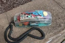 Vintage Unisonic 6900 Transparent Phone Untested. Fixed Price $36.00.