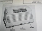Truetone D2718 Radio Photofact. Fixed Price $6.50.