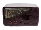 Zenith Am/fm Triumph Bakelite Tabletop Radio 1950'S Mcm 7H822Z - For Parts. Fixed Price $49.95.