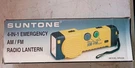 Vintage Suntone 4-IN-1 Emergency Am/fm Radio Lantern Yellow Brand New. Fixed Price $12.99.