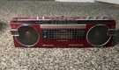 Vintage Radio Retro 1980'S Sears Roebuck & Co SR-3000 Series Red Boombox. Fixed Price $130.19.