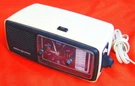 General Electric Radio Am/fm Clock Mcm Design 7-4530 White Asis Props Repair Ga. Fixed Price $72.95.