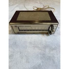 Vintage General Electric Am/fm Solid State Dual Speaker Radio Brown Retro. Fixed Price $25.00.
