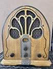 Thomas Museum Series TC-301 Tabletop Vintage-style Radio Woodgrain, Tone/tuning. Fixed Price $28.50.