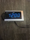 Vintage Rca 2 Band Clock Radio Silver Black Tested Works. Fixed Price $30.00.