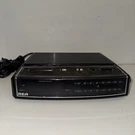Radio Receiver/ Alarm Clock. Rca Am/fm RP-3651B Lighted Controls Black Tested. Fixed Price $9.52.