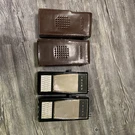 2 Vintage Crown TR-10 Transistor Radio W/ Leather Case Untested. Fixed Price $129.99.