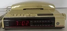 Space Saver Telephone Clock Radio General Electric 2-9711A Tested Vintage. Fixed Price $19.99.