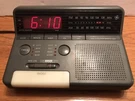 Vintage Nitelight Am/fm Clock Radio Timer Alarm W/snooze 7-4654A Tested. Fixed Price $15.00.