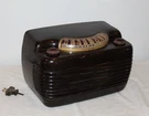 Philco Model 46-420 "hippo" Am Tube Bakelite Radio 1946. Fixed Price $65.00.