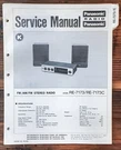 Panasonic RE-7173C Radio Service Manual *original*. Fixed Price $14.97.