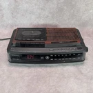 Ge Model 7-4966A Fm/am Clock Radio Alarm Cassette & Recorder 1985 As/is. Fixed Price $19.99.