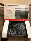 New Old Stock Ge Am/fm Radio Cassette Recorder # 3-5264. Fixed Price $69.95.