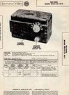 Tele King Model RK51A Radio -sams Photofact Tech Docs. Fixed Price $7.99.