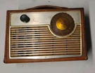 Mid-century Ge Seven Transistor Radio Leather Case. Mo. P-776B Usa Working. Fixed Price $29.99.