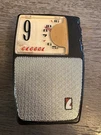 Global GR-900 Transistor Radio With Leather Case, Made Japan, Vintage Design. Fixed Price $60.00.