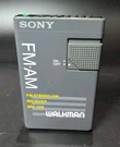 Sony Walkman Fm/am Radio Receiver, SRF-19W W/belt Clip Tested, Works. Fixed Price $29.99.