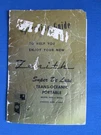 Zenith B600-B600L Super Deluxe Transoceanic Radio Operating Guide Manual. Fixed Price $20.00.