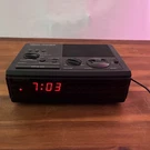 Vtg Sony Dream Machine ICF-C3W Fm Digital Clock Radio Black Tested. Fixed Price $15.00.