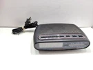 Soundesign 3658BLK Clock Radio Am Fm Electronic Digital Red Led Display. Fixed Price $18.89.