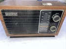 Vintage Sony Radio 11 Transistor 2 Band TFM-9430W, Walnut Style Case Works. Fixed Price $40.00.