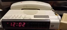 Vintage Spacesaver Telephone Clock Radio Alarm Snooze 2-9711A Plus. Fixed Price $29.99.