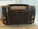 1948 Philco Transitone Tube Radio Art Deco Bakelite Model 48-464 Orange Numerals. Fixed Price $79.99.