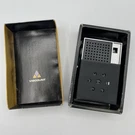 Viscount Transistor Portable Radio & Case - Model 1418 Original Box Works. Fixed Price $17.56.