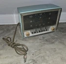 Vintage 1950'S Montgomery Ward Airline Citation Clock Radio GTM-1654 Teal. Fixed Price $65.00.