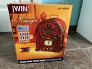 Radio/cassette Jwin Vtg Nostalgia Deluxe Wood Cabinet .JK-222 Nib.. Fixed Price $24.40.